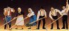 People Working -- Harvest Workers, HO, Preiser Kg 10045
