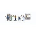 Scenic Accents(R) Figures -- Engineers pkg(6), O, Woodland Scenics 2733