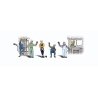 Scenic Accents(R) Figures -- Engineers pkg(6), O, Woodland Scenics 2733
