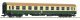 1st/2nd class express train coach, DR, HO, Roco 6200115
