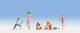 Bathers/Swimmers -- Set 2 pkg(6), HO, Noch Gmbh & Co 15842