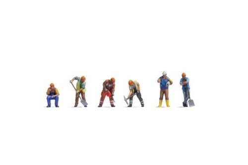 Construction Workers -- pkg(6), N, Noch Gmbh & Co 35050