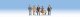 Passers-By -- Set 2 pkg(6), HO, Noch Gmbh & Co 15479