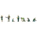 Working People -- At the Garden Center/Nursery pkg(7), HO, Faller Gmbh 151678