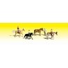 Horseback Riders - Scenic Accents(R) -- pkg(4), N, Woodland Scenics 2159
