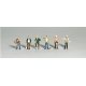 Road Crew - Scenic Accents(R) -- pkg(6), HO, Woodland Scenics 1850