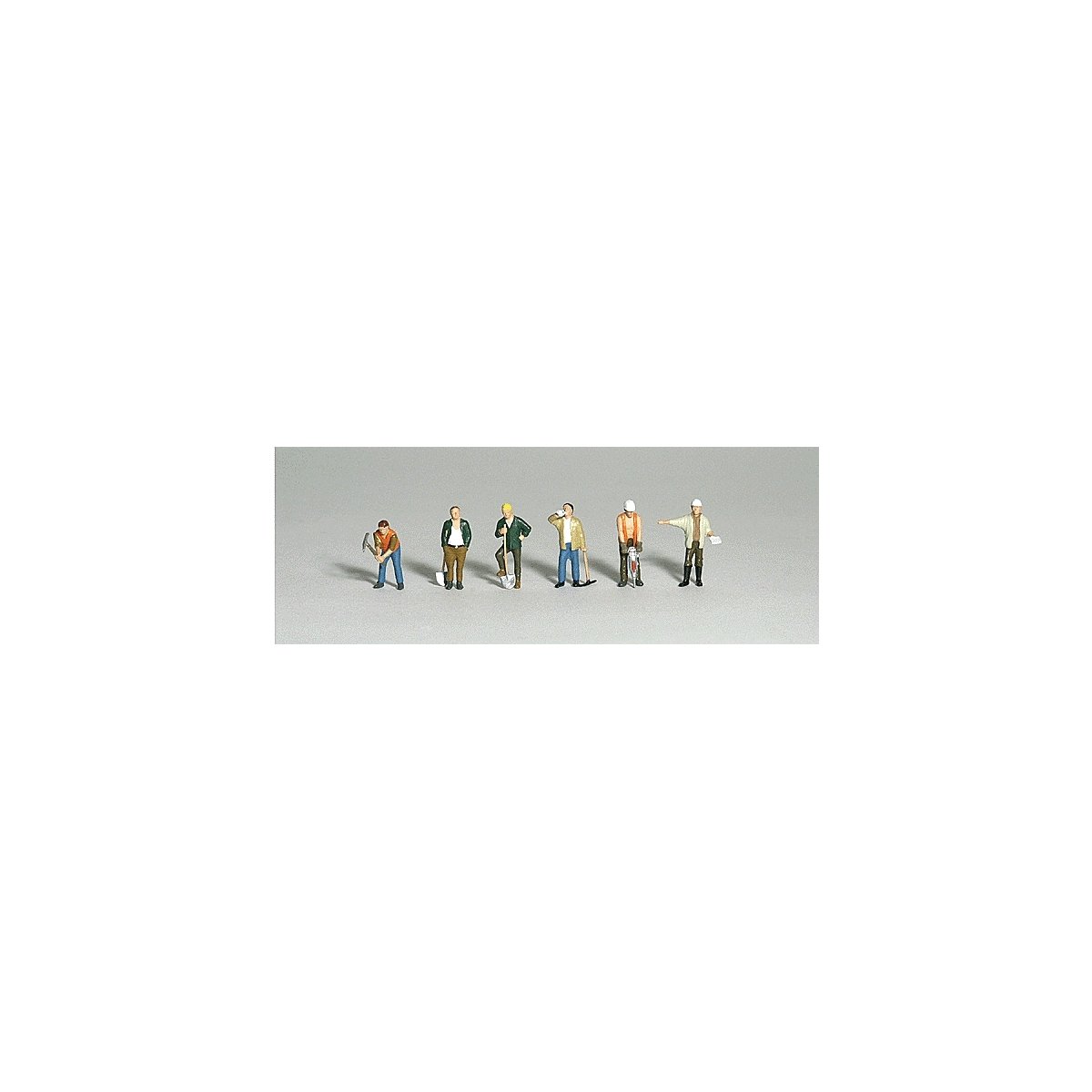Road Crew - Scenic Accents(R) -- pkg(6), HO, Woodland Scenics 1850