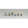 Road Crew - Scenic Accents(R) -- pkg(6), HO, Woodland Scenics 1850