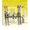Scenic Accents(R) Figures -- Painters & Accessories pkg(4), N, Woodland Scenics 2174