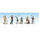 Scenic Accents(R) -- Golfers pkg(6), HO, Woodland Scenics 1907