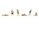 Swimmers - Bathers -- pkg(6), HO, Noch Gmbh & Co 18300