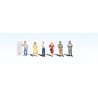 Scenic Accents(R) -- Pedestrians pkg(6), HO, Woodland Scenics 1821