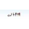 Scenic Accents(R) Figures -- People Sitting pkg(6), HO, Woodland Scenics 1829
