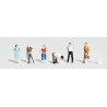 Scenic Accents(R) Figures -- Ordinary People pkg(6), HO, Woodland Scenics 1824