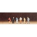 Pedestrians -- Standing Japanese, N, Preiser Kg 79206