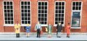 SceneScapes(TM) -- Standing Office Workers pkg(6), HO, Bachmann Industries 33120