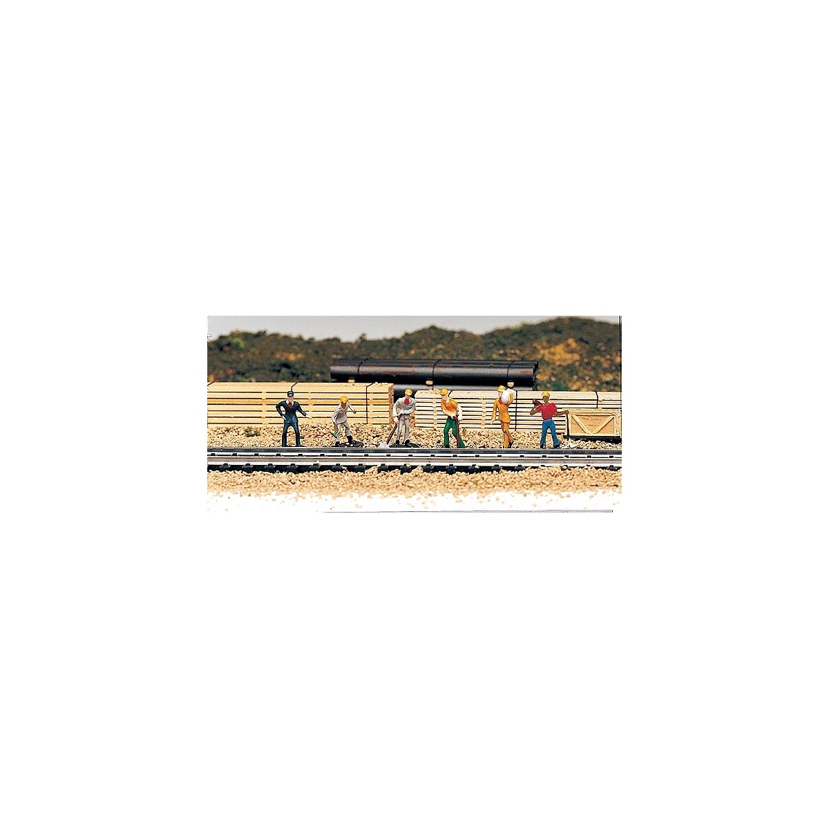 Railroad Personnel -- Train Work Crew pkg(6), HO, Bachmann Industries 42341