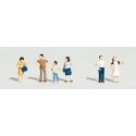 Scenic Accents(R) Figures -- Window Shoppers pkg(6), HO, Woodland Scenics 1825