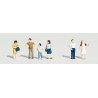 Scenic Accents(R) Figures -- Window Shoppers pkg(6), HO, Woodland Scenics 1825