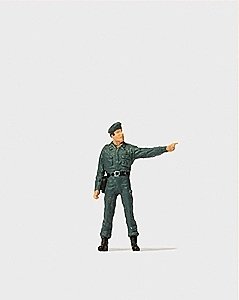 Individual Figure -- Customs Officer, HO, Preiser Kg 28098