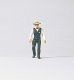 Individual Figure - Emergency Services -- Sheriff - `5 To 12`, HO, Preiser Kg 29051