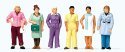 Standing Women pkg(6), 1/50, Preiser Kg 68215