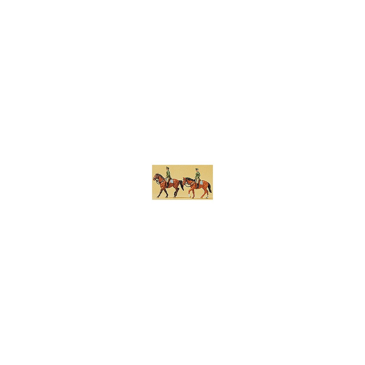 People Working -- German Mounted Police, N, Preiser Kg 79139