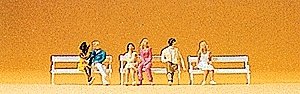 Recreation & Sports -- Seated Couples, N, Preiser Kg 79092