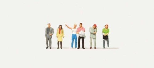 Passers-By -- Set 1 pkg(6), TT, Merten 282554