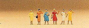 Pedestrians -- Women, N, Preiser Kg 79024