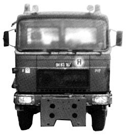 Military - Austrian Army (Modern) - Trucks -- OAF 5-Ton, HO, Trident Miniatures 90019