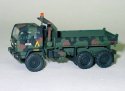 Military - Modern US Army - MTV Series Heavy Trucks -- M1090 3-Axle, 6x6, 5-Yard Capacity Dum, HO, Trident Miniatures 81006