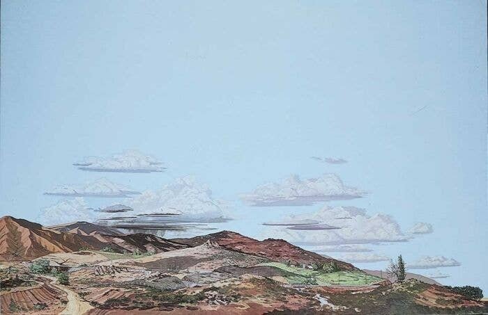 Background Scene 24 x 36′ 60 x 90cm - Instant Horizons(TM) -- Desert to Country, HO, Walthers SceneMaster 707