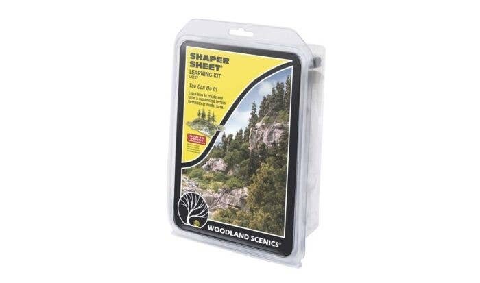 Shaper Sheet(R) Learning Kit, All Scales, Woodland Scenics 957