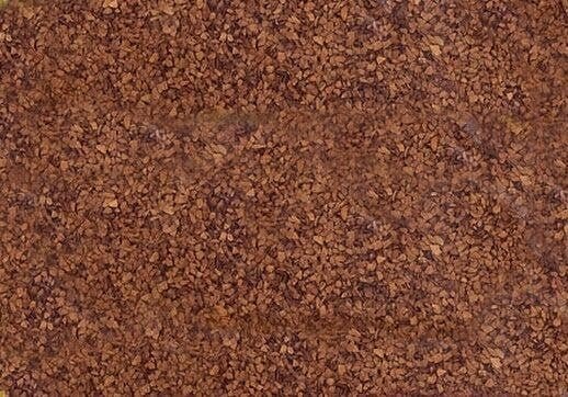 Leaves Ground Cover -- Reddish-Brown, HO, Walthers SceneMaster 1209