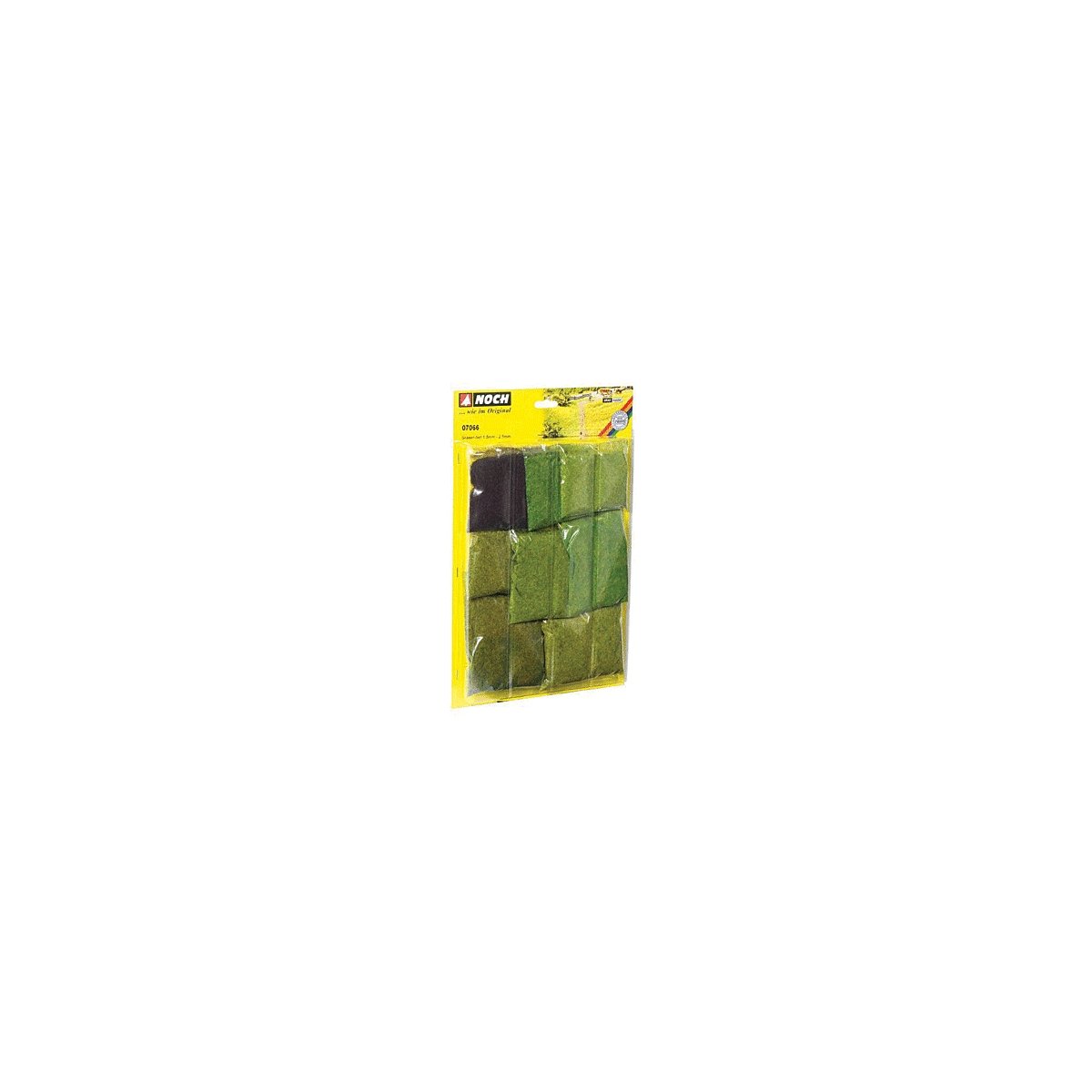 Grass Fiber Assortment -- Short - 1/16 & 3/32′ .16 & .24cm Long, All Scales, Noch Gmbh & Co 7066