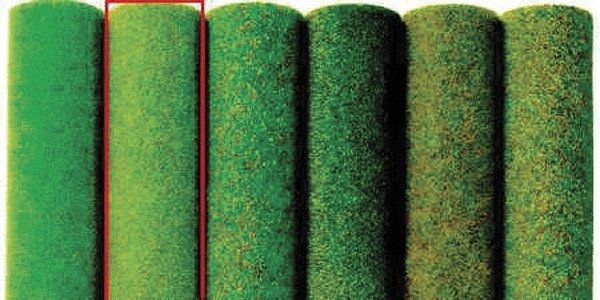 Large Grass Mat -- Spring 79 x 32′, 200 x 80cm, HO, Busch Gmbh & Co Kg 7231