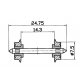 Standard wheel set -- Normradsatz -- DC-NEM - HO - Roco 40189