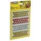 Grass Tufts -- Flowering Plants - Yellow, Red, White 1/4′ 6mm Fibers pkg(104), All Scales, Noch Gmbh & Co 7135