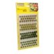 Grass Tufts -- Light and Dark Green 1/4′ 6mm Fibers pkg(104), All Scales, Noch Gmbh & Co 7127