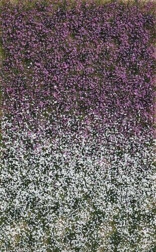 Grass Tuft Sheet -- Late Summer Blossom Tufts 3/16` .4cm Tall, 5-7/16 x 3-7/16` 13.8 x, All Scales, Busch Gmbh & Co Kg 3548
