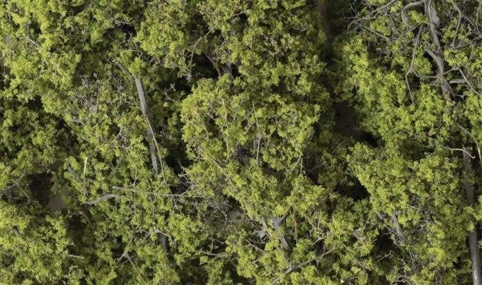 Fine Leaf Foliage(TM) - 75 Cu. In. 1.2 Cu. m. -- Light Green, All Scales, Woodland Scenics 1132