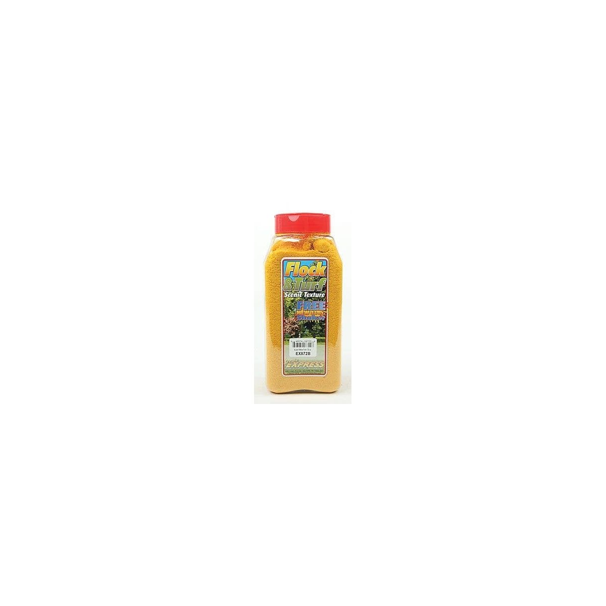 Flock & Turf - Scenic Foams & Ground Textures - Autumn Tones - 32 Ounces -- Aspen Yellow -, All Scales, Scenic Express 872B