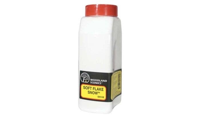 Soft Flake Snow(TM) Shaker -- 32oz 946mL, All Scales, Woodland Scenics 140