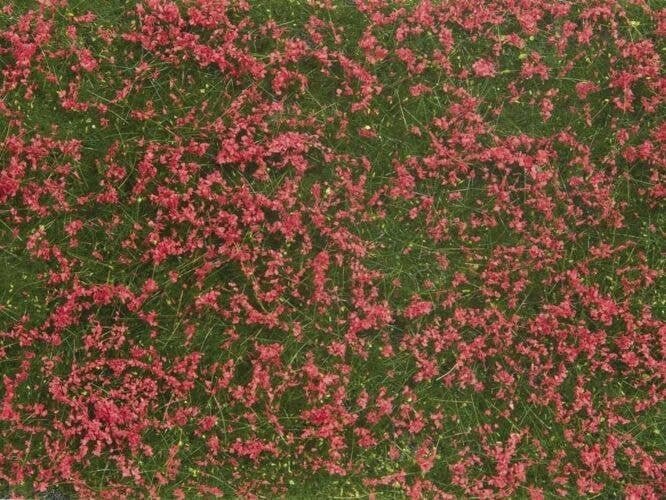 Ground Cover Foliage Pad -- Meadow Red 4-3/4 x 7-1/16′ 12 x 18cm, All Scales, Noch Gmbh & Co 7257