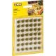 Grass Tufts Mini Set -- Meadow 1/4′ 6mm pkg(42), All Scales, Noch Gmbh & Co 7037