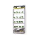Peel `n` Place Tufts -- Dark Green Prairie Grass, All Scales, Woodland Scenics 778