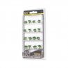 Peel `n` Place Tufts -- Dark Green Prairie Grass, All Scales, Woodland Scenics 778