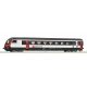 2nd class control cab coach for EW-IV commuter trains, SBB, HO, Roco 6220199