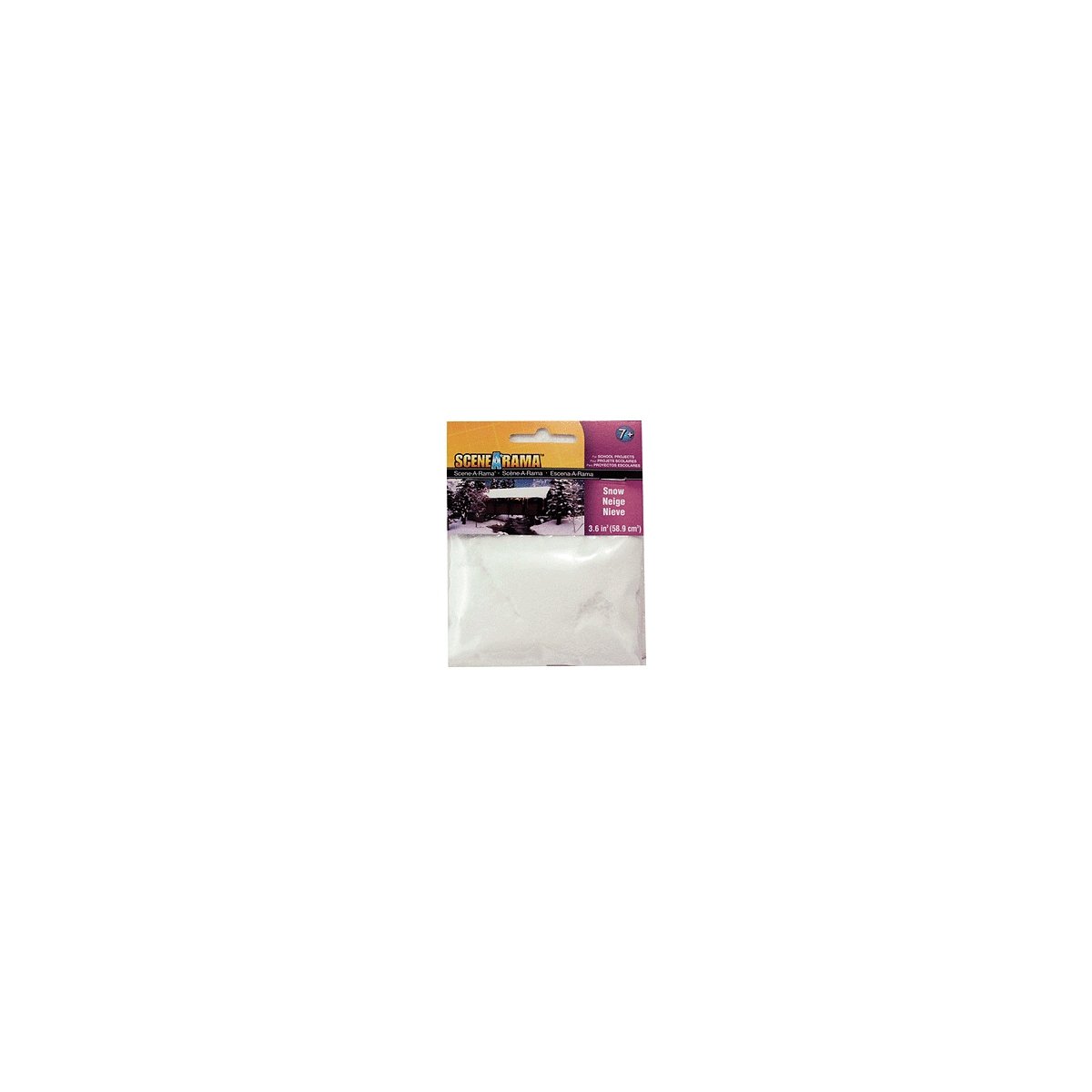 Scene-A-Rama(R) - 2oz 56.7g -- Snow, All Scales, Woodland Scenics 4187